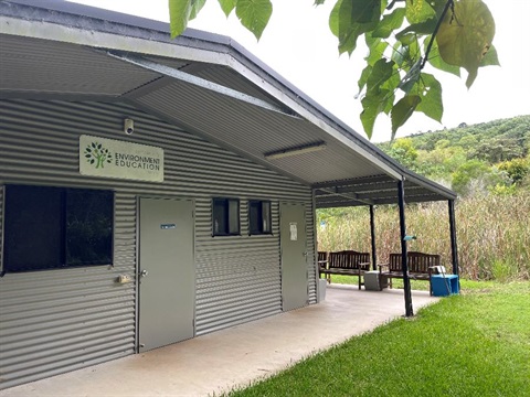 The exterior of the Environment Education Centre.