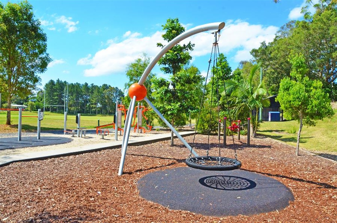 The playground at Clifford Park.