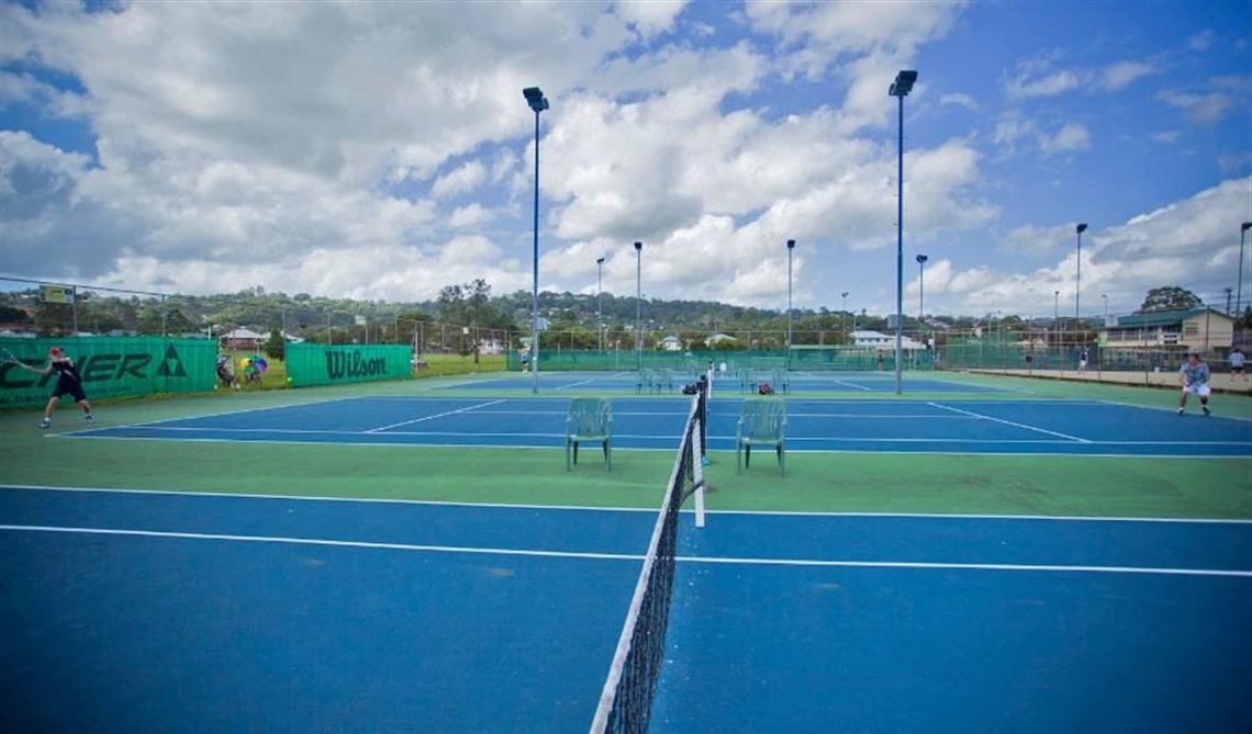 Lismore tennis courts.