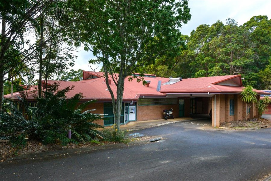 The exterior of the Goonellabah Library.