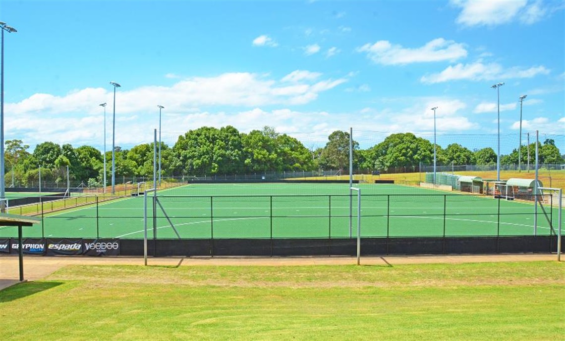 The hockey fields at Hepburn Park.