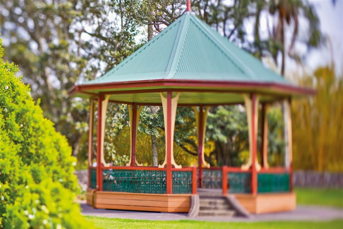 The rotunda at Spinks Park.