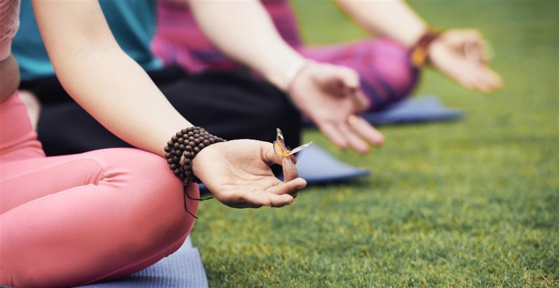outdoor yoga