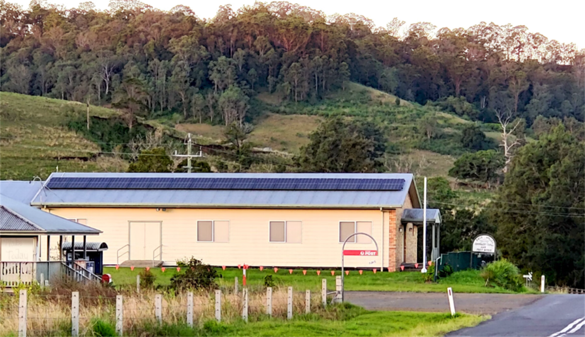 rock valley hall exterior