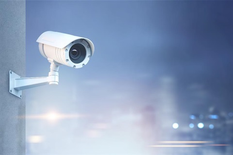 A CCTV camera.