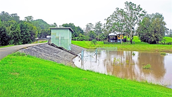 Gasworks Creek Pump Station, East Lismore
