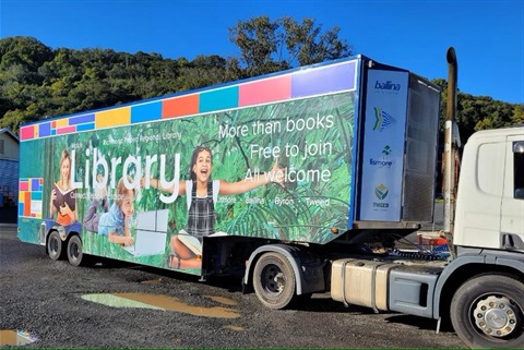 The new Mobile Library trailer.