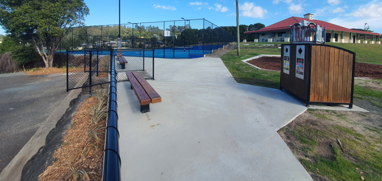 The upgraded facility