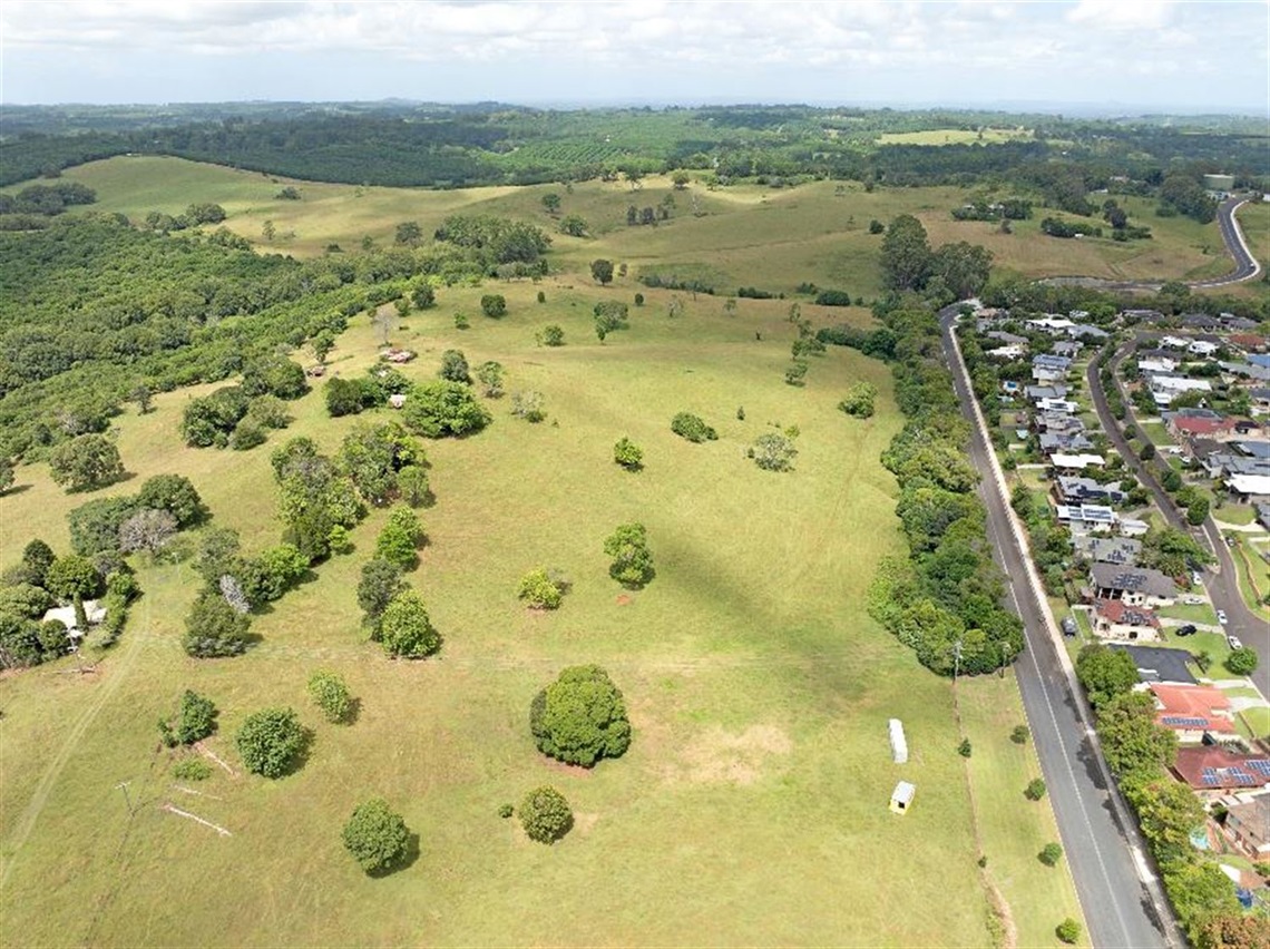 aerial photo of 1055 Bruxner Highway