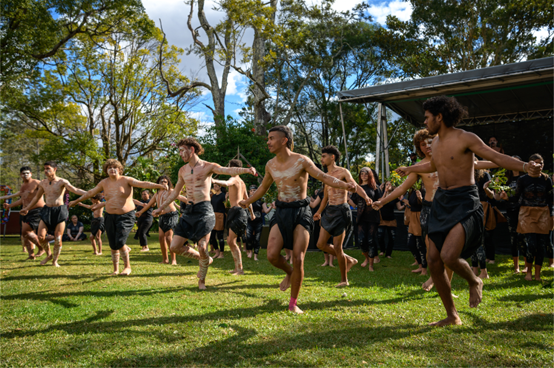 NAIDOC dancers
