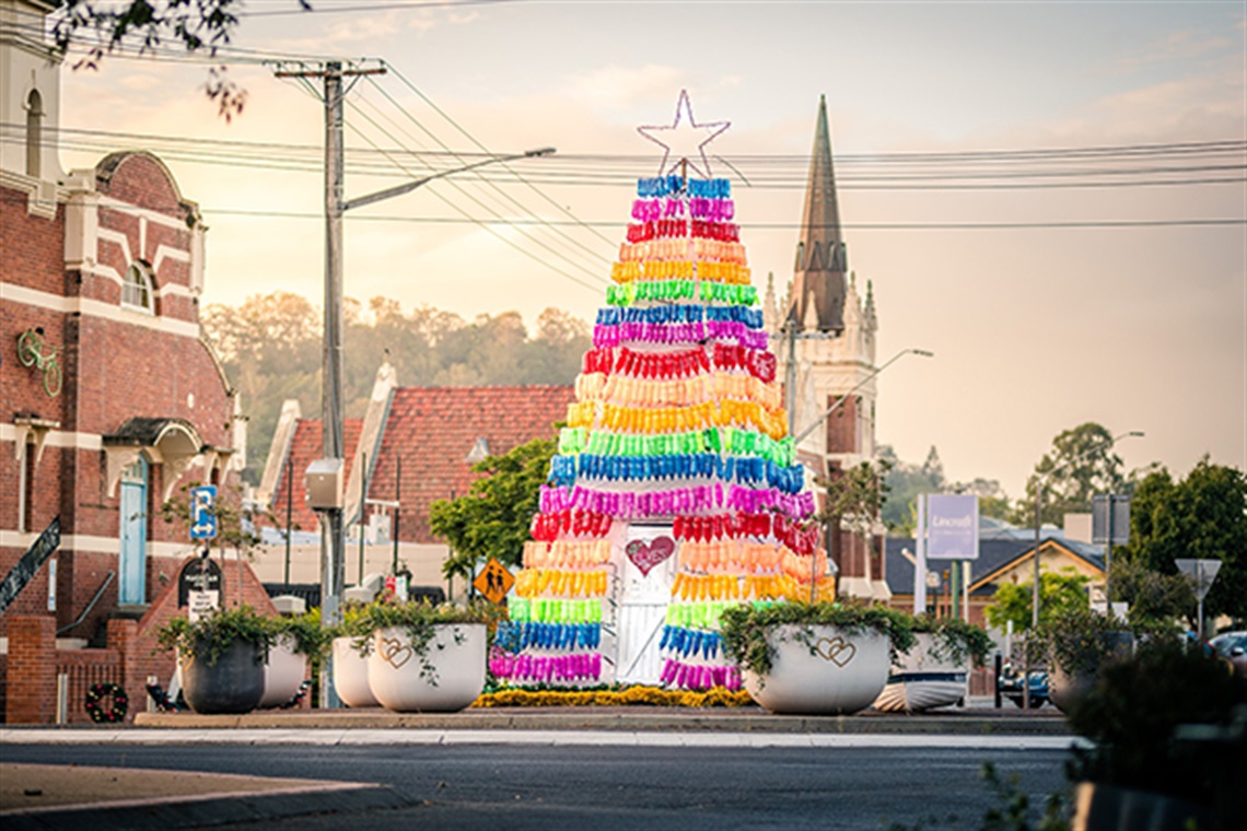 Upcycled Christmas Tree