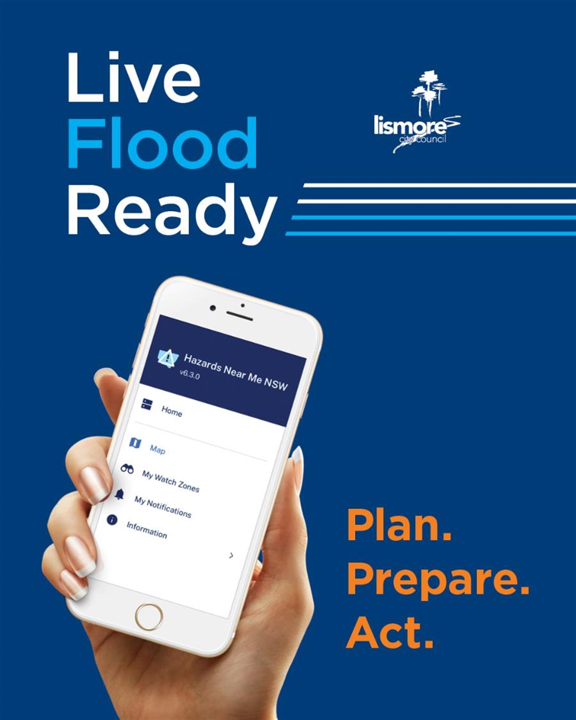 Live Flood Ready Social Tile